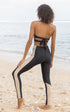 Savu Leggings Black and Tan